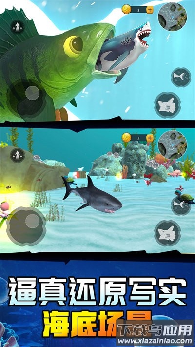 海底鲨鱼大猎杀游戏最新版截图1