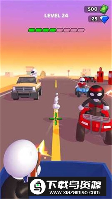 公路神枪手全武器无限金币最新版截图3