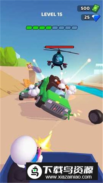 公路神枪手全武器无限金币最新版截图5