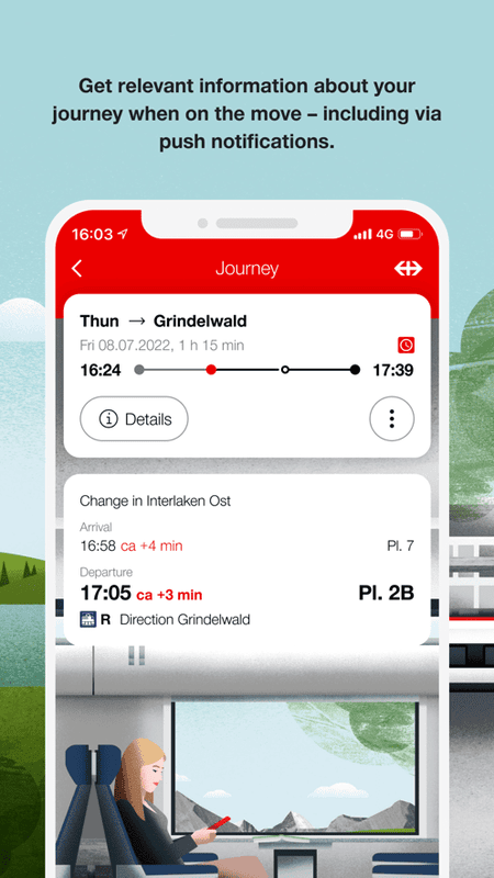 瑞士铁路SBB Mobile最新版截图2