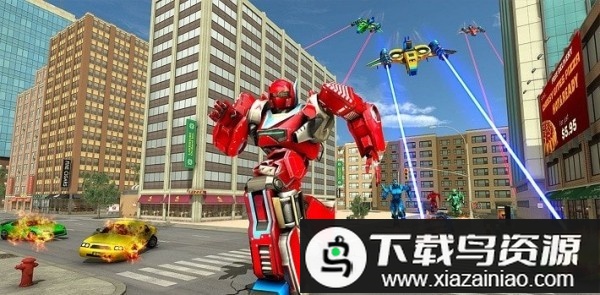 无人机机器人游戏最新版截图3