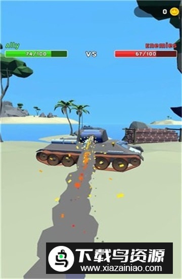 坦克爆射游戏最新版下载截图2