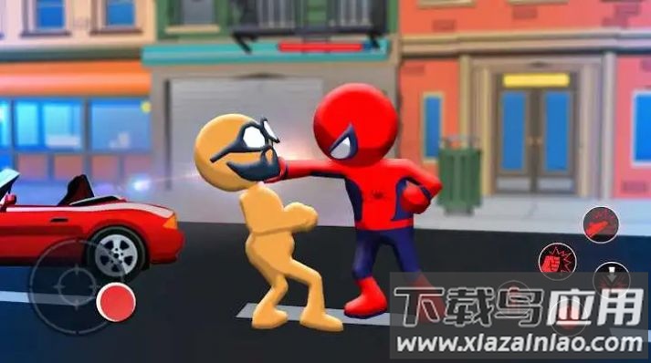 蜘蛛火柴人战斗机最新版截图1