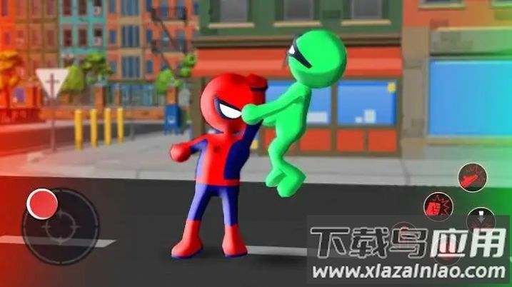 蜘蛛火柴人战斗机最新版截图2