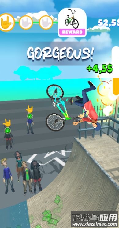 BMX特技大师3D游戏(BMX tricks master 3d)最新版截图4