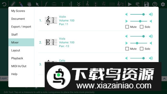 Music Writer音乐编曲器海外版app最新版截图1