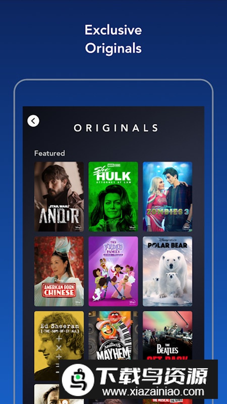 Disney+迪士尼国际版app截图4