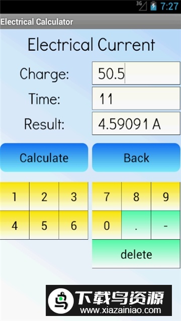 Electrical Calculator(手机电气计算器专业版)最新版截图4