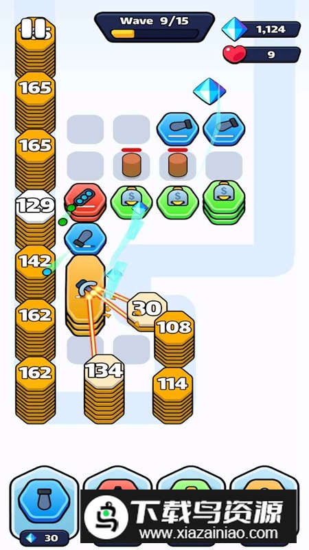 HexDefense六角防御小游戏最新版截图2
