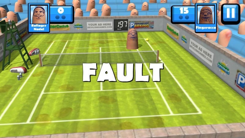 指尖网球手机版(Fingertip Tennis)截图1