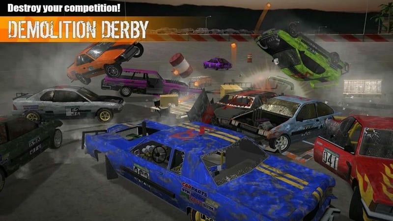 冲撞赛车3破解版(Demolition Derby 3)截图3