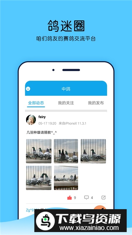 中鸽网直播app官方版(信鸽直播平台)截图3