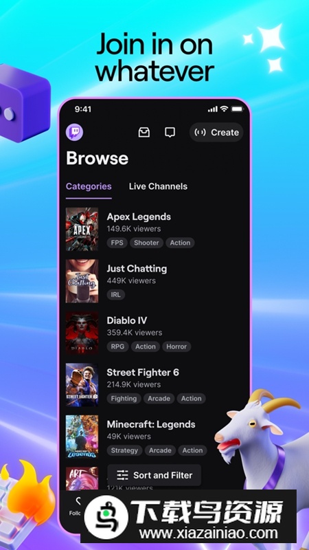 Twitch直播平台官方正版最新版截图1
