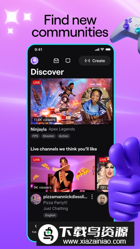 Twitch直播平台官方正版最新版截图2