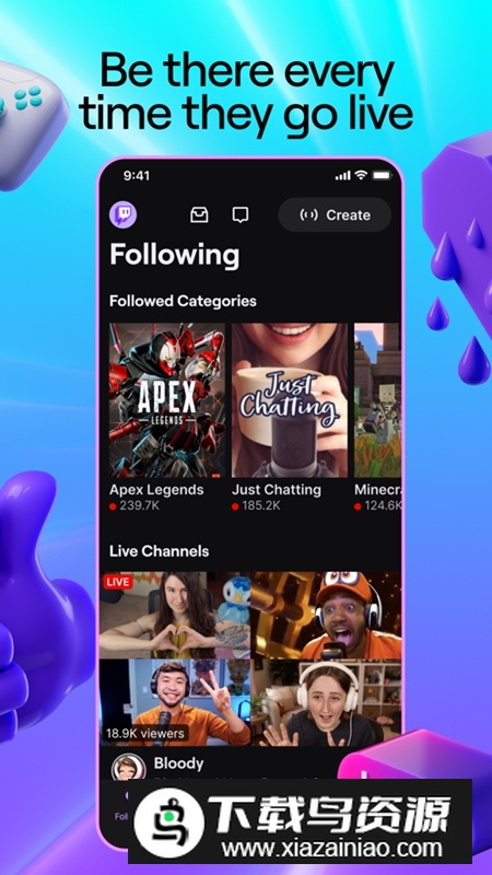 Twitch直播平台官方正版最新版截图3