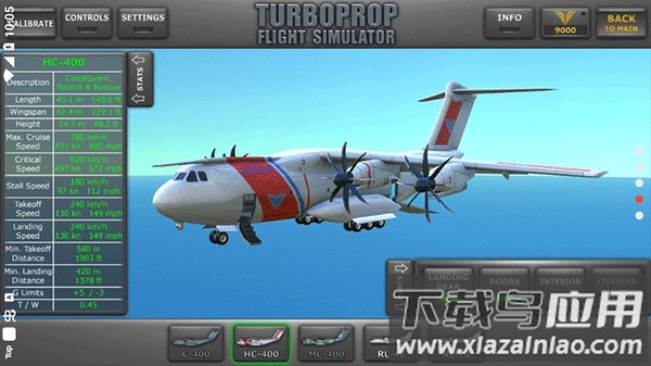 涡轮螺旋桨飞行模拟器中文版下载(Turboprop Flight Simulator)最新版截图1