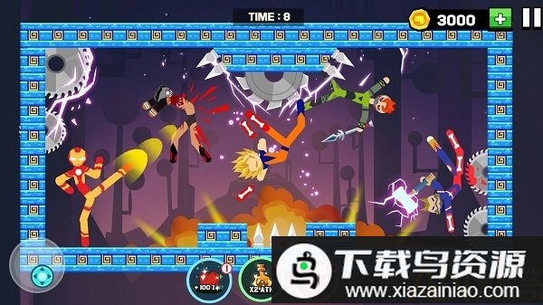 火柴人大战大逃杀修改版最新版截图1