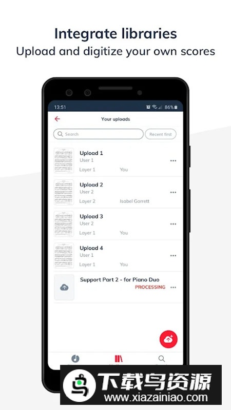 nkoda乐谱库app安卓版最新版截图1