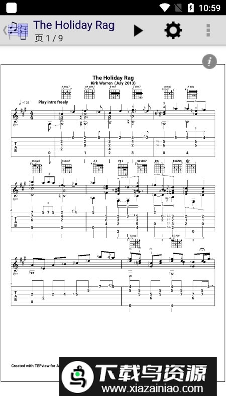 TEFview乐谱制作软件官方最新版截图2