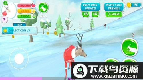圣诞鹿模拟器破解版最新版截图1
