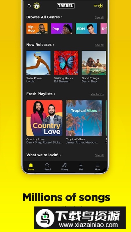 Trebel Music不收费版最新版截图5