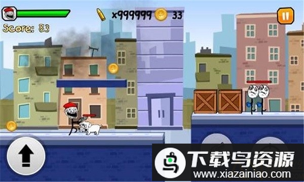 暴走奔跑3城市猎人破解版(Run Like Troll 3)最新版截图2