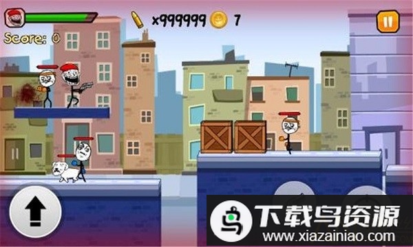 暴走奔跑3城市猎人破解版(Run Like Troll 3)最新版截图3