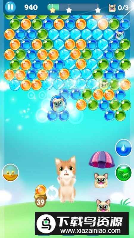 Kitten Bubble小猫泡泡游戏官方最新版最新版截图3