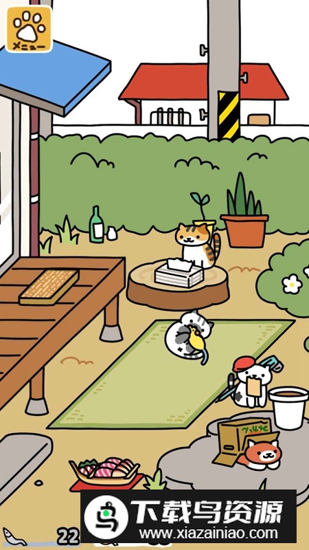 Nekoatsume2猫咪后院2游戏汉化版最新版截图3
