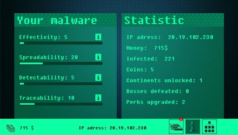 黑客病毒汉化版(hacknet)截图1