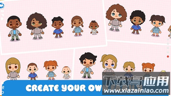 迷你家庭住宅下载安装(Minni Home - Play Family)截图2