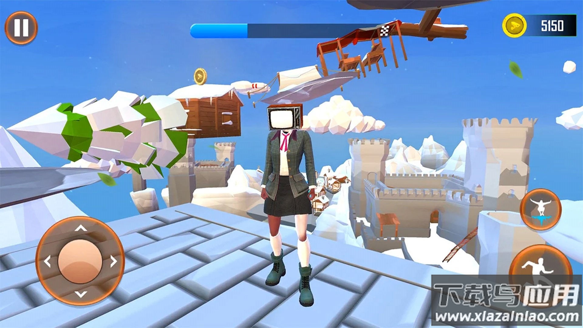 电视人跑酷最新版截图1