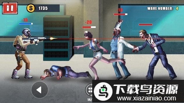 血战僵尸群2手机版(Blood Zombies HD)最新版截图1