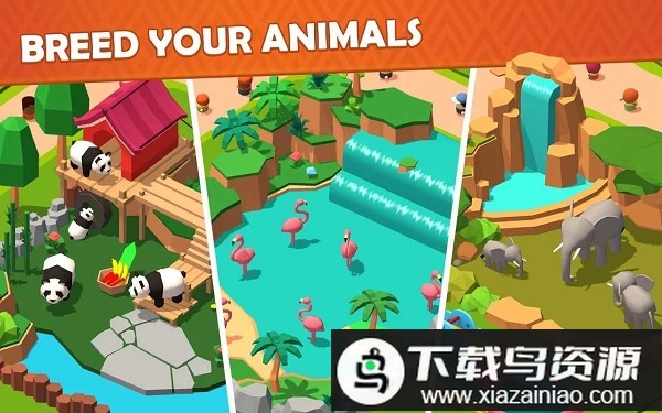 动物园狂热破解版(Zoo Tiles)最新版截图1