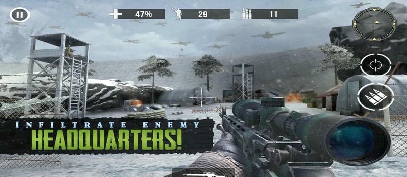 二战狙击手召唤手游截图1