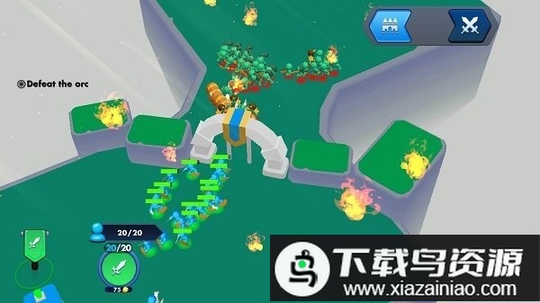 火柴人的冲突游戏(Stickman Fighting)截图3