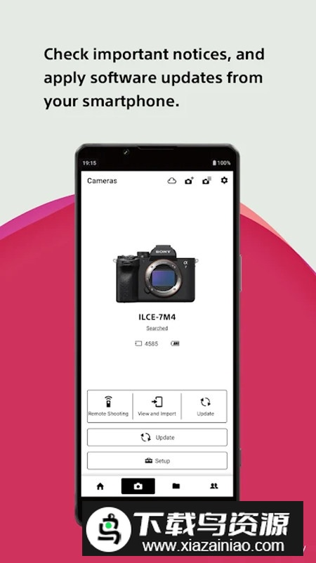 Creators索尼遥控拍摄app手机版最新版截图3