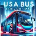 美国梦幻的巴士车游戏(usa bus driving simulator)