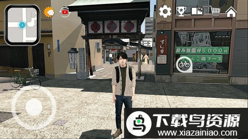 大阪外送员模拟器游戏(Delivery Sim - Japan Osaka)最新版截图3