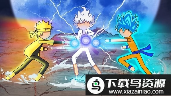 全明星战斗游戏(Stickman Heroes)最新版截图2