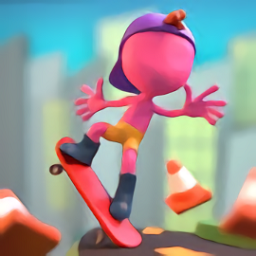 旋转滑板游戏(OllyInHelix)