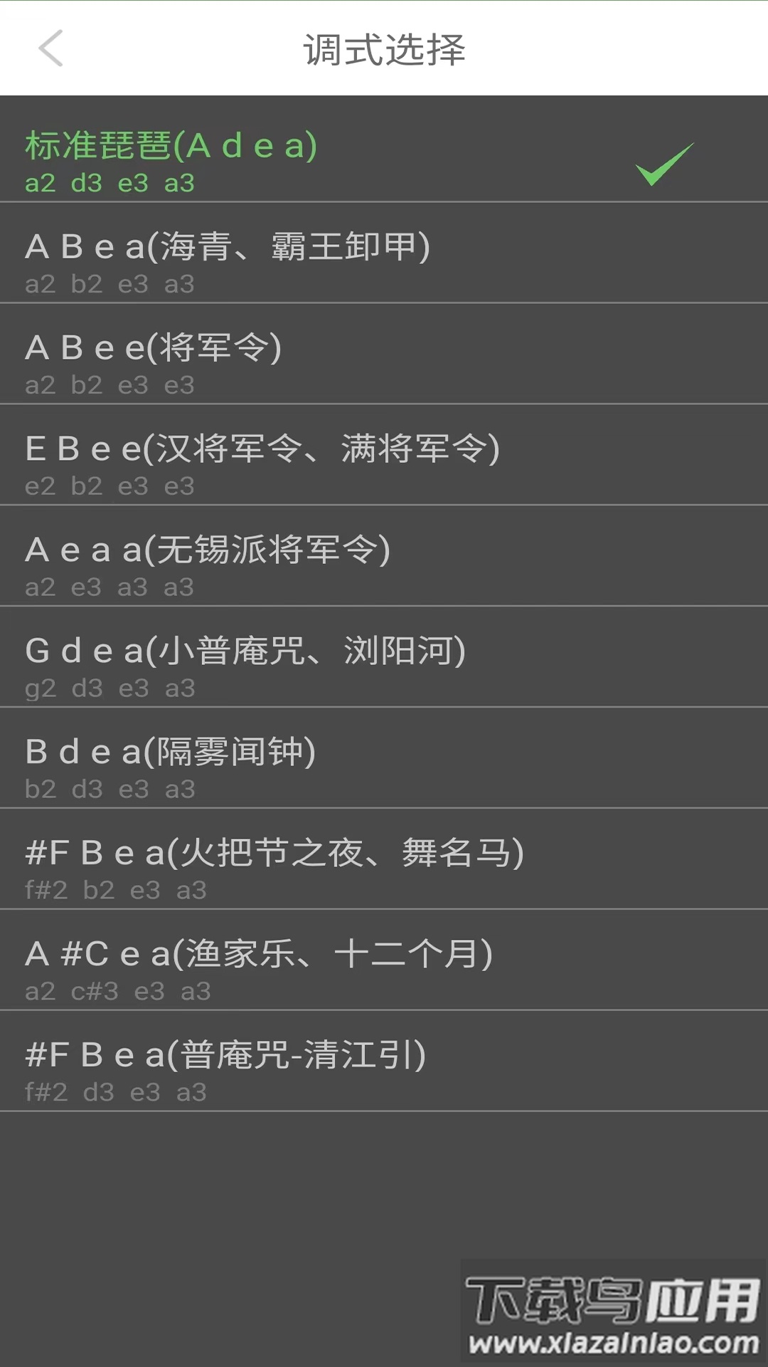 智能琵琶调音器APP最新版截图1