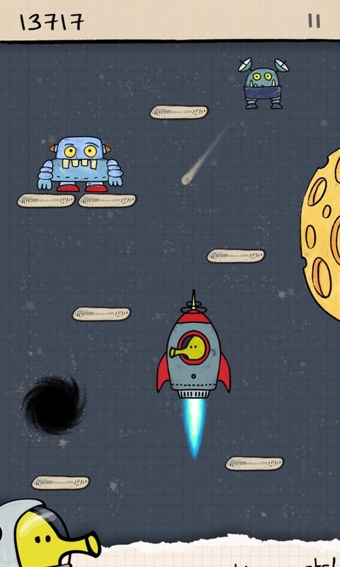 涂鸦跳跃最新版本(Doodle Jump)最新版截图2
