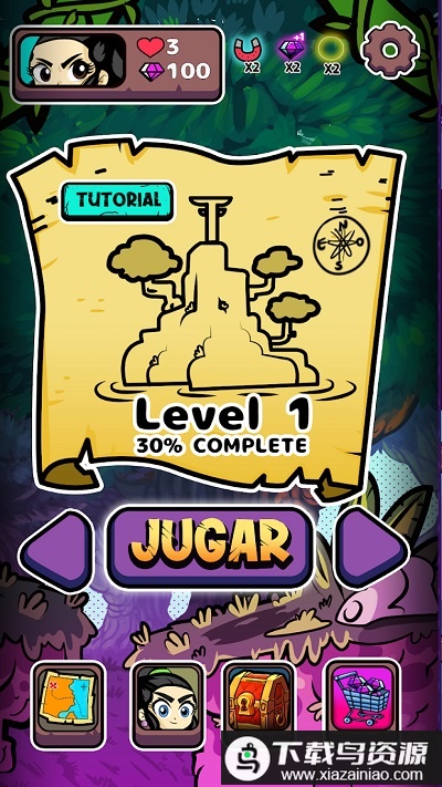 冒险跳跃少女游戏最新版截图3