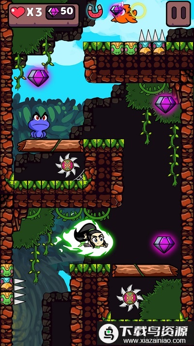 冒险跳跃少女游戏最新版截图4