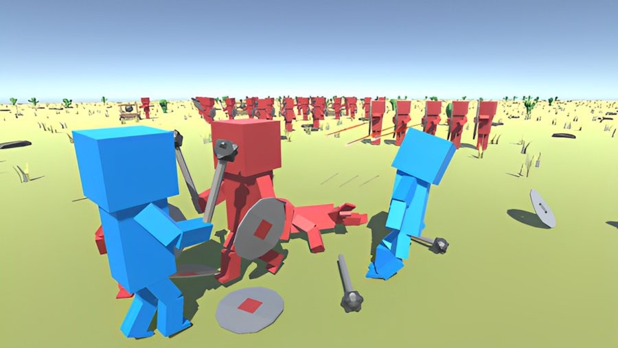 方块战争模拟器2手机版(Ancient war 2)最新版截图1