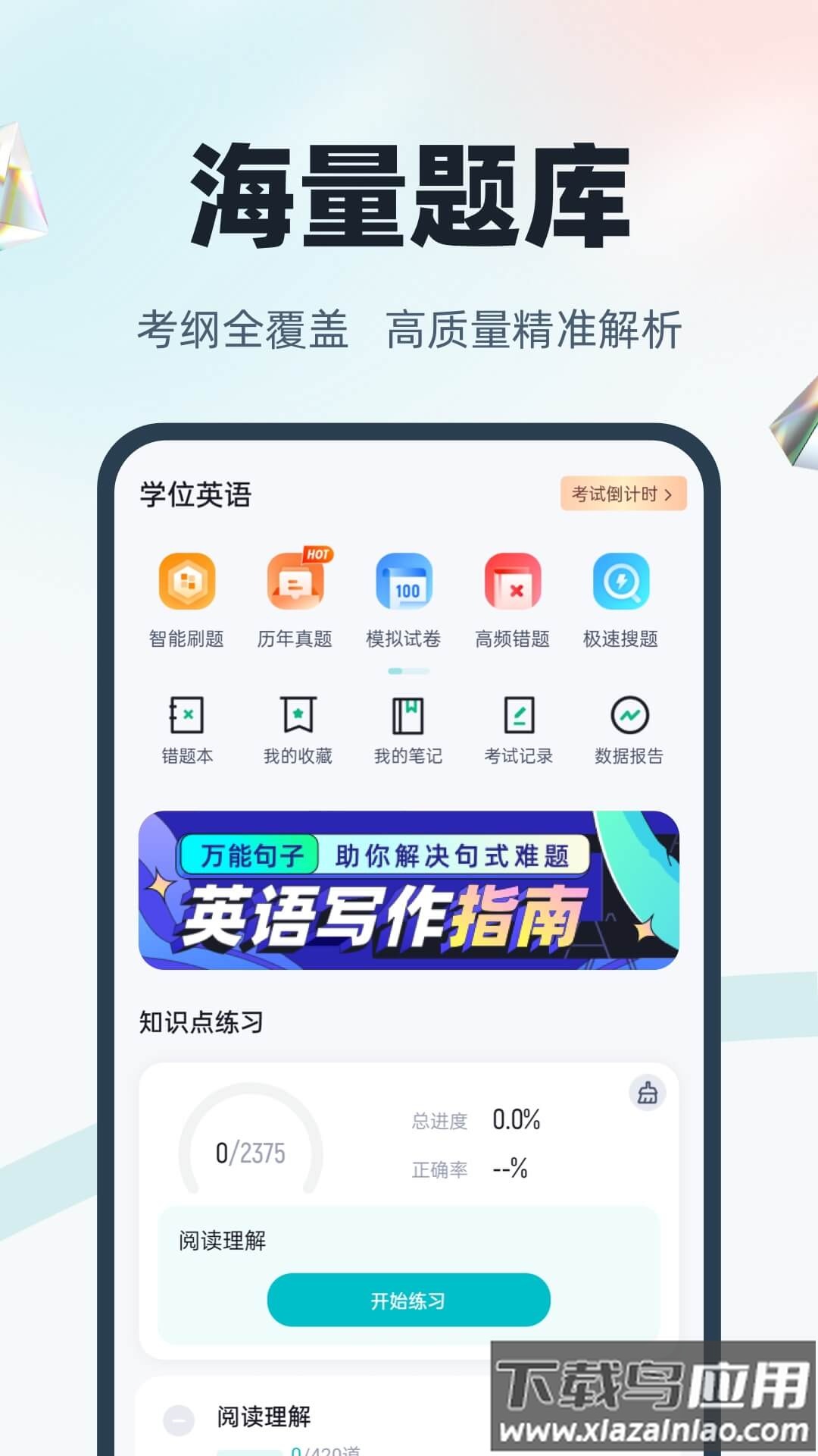 学位英语聚题库APP最新版截图4