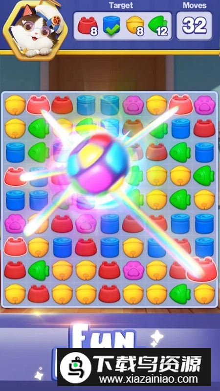 Neko Crush猫咪粉碎游戏官方正版最新版截图1