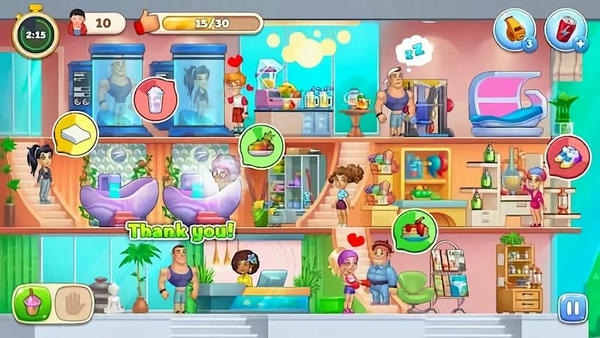 健身房大亨无限金币破解版(Gym Mania)最新版截图1