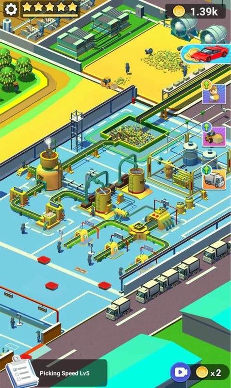 闲置巧克力工厂破解版(Idle Chocolate Factory)最新版截图1